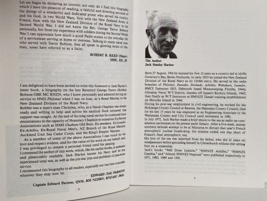 SOLDIER, SAILOR, PRIEST: Biography of Rev G.T. Robson 1887-1979