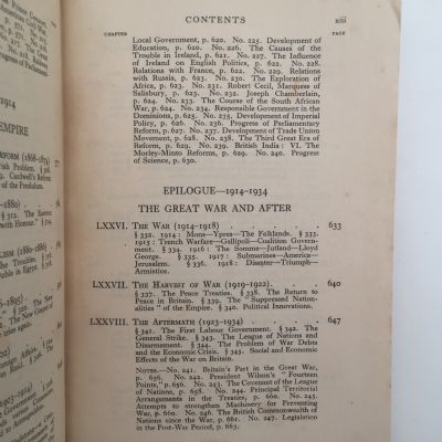 Britain and World Affairs 1783-1936