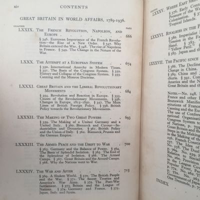 Britain and World Affairs 1783-1936