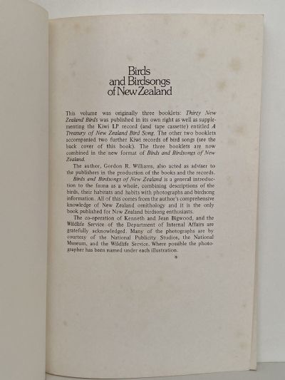BIRDS AND BIRDSONGS of New Zealand