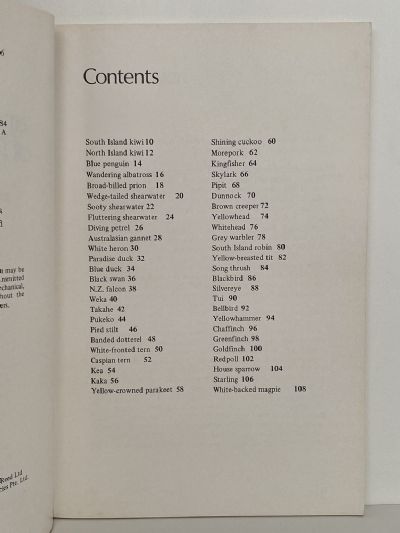 BIRDS AND BIRDSONGS of New Zealand
