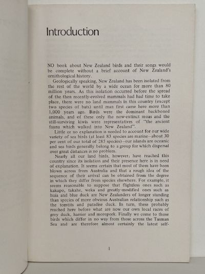 BIRDS AND BIRDSONGS of New Zealand