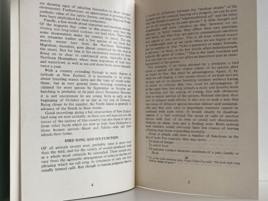 BIRDS AND BIRDSONGS of New Zealand