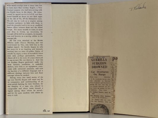 GUERILLA SURGEON: A New Zealand surgeon's wartime experienced with the Yugoslav Partisans