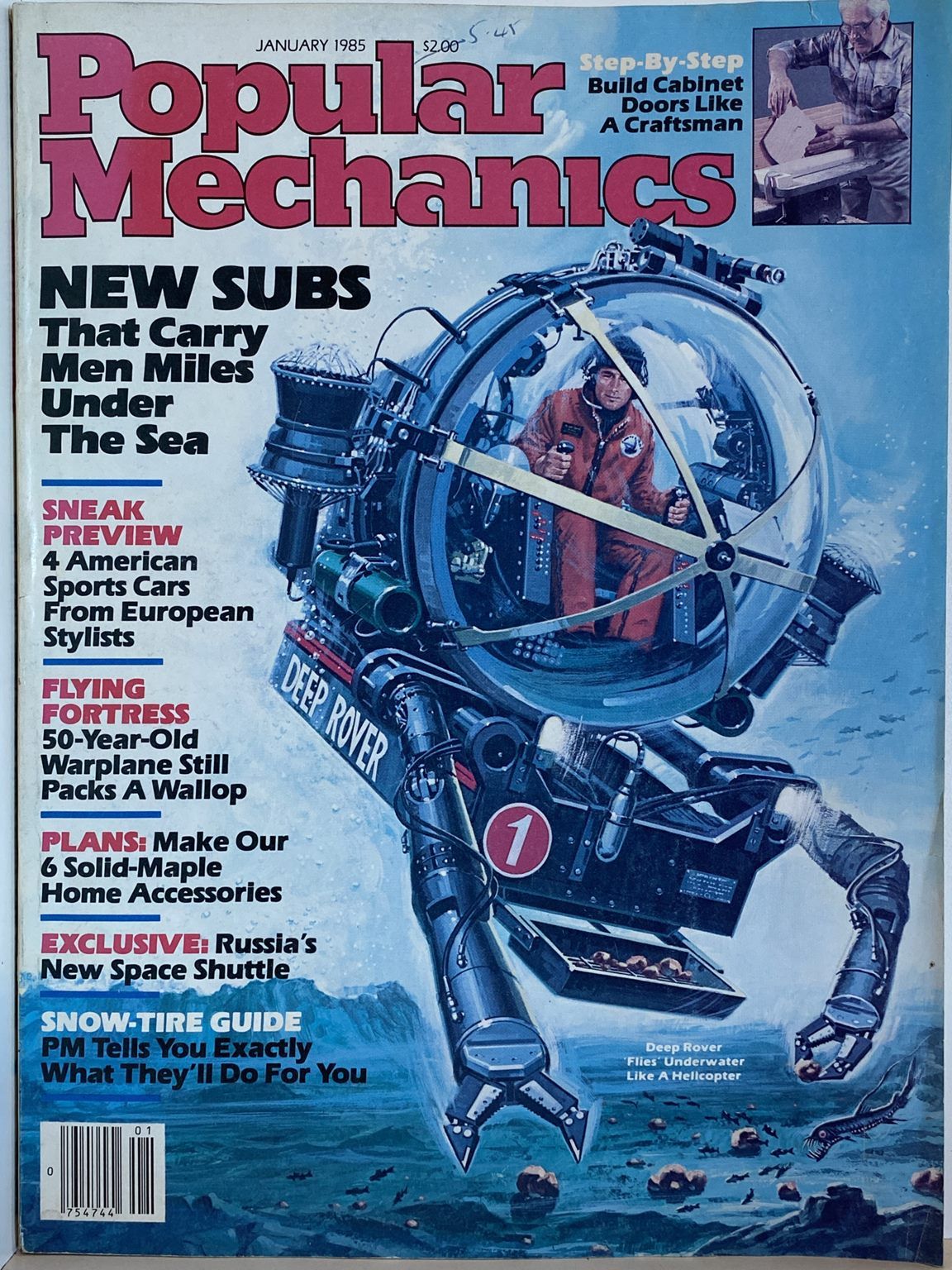 VINTAGE MAGAZINE: Popular Mechanics - Vol. 162, No. 1 - January 1985