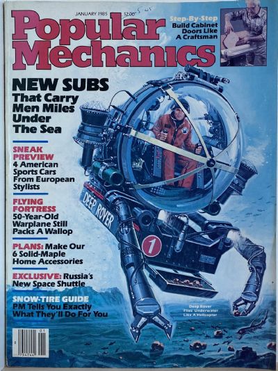 VINTAGE MAGAZINE: Popular Mechanics - Vol. 162, No. 1 - January 1985 