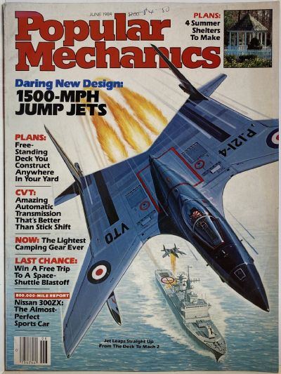 VINTAGE MAGAZINE: Popular Mechanics - Vol. 161, No. 6 - June 1984 