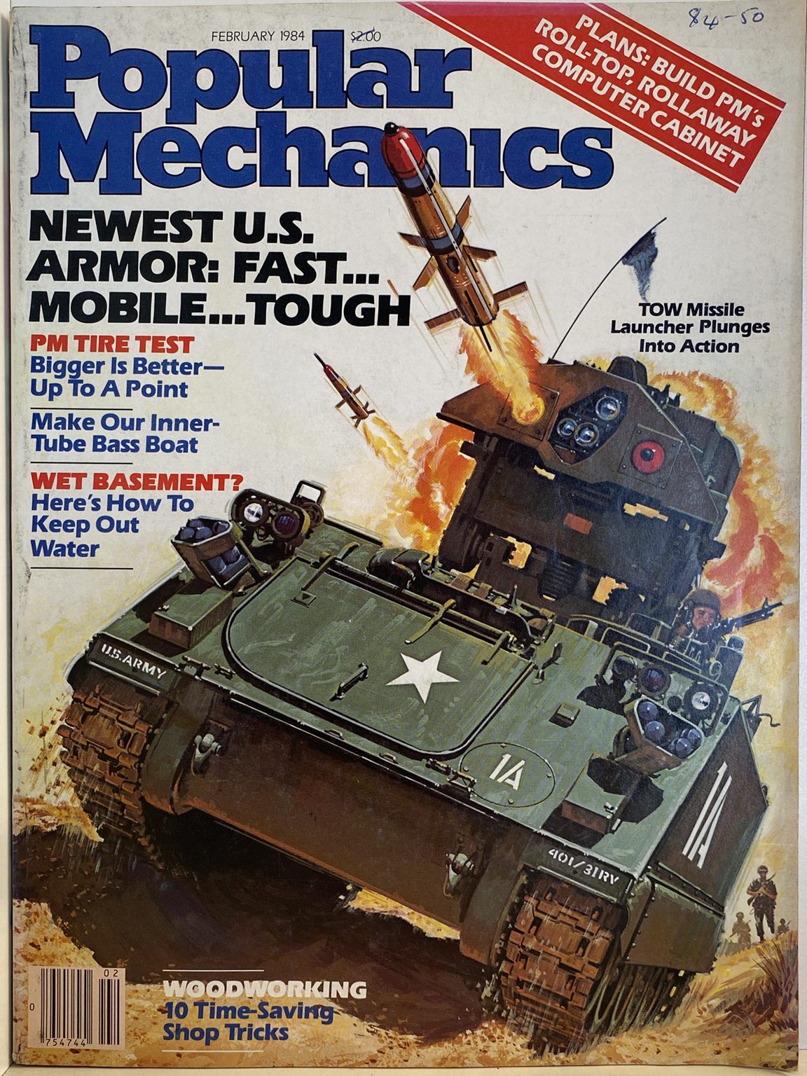 VINTAGE MAGAZINE: Popular Mechanics - Vol. 161, No. 2 - February 1984