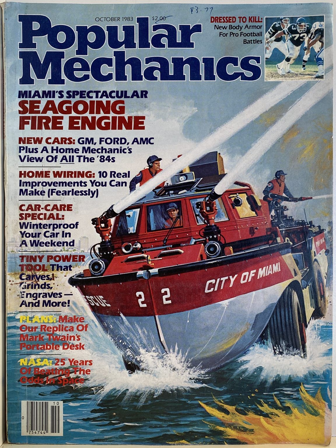 VINTAGE MAGAZINE: Popular Mechanics - Vol. 160, No. 4 - October 1983