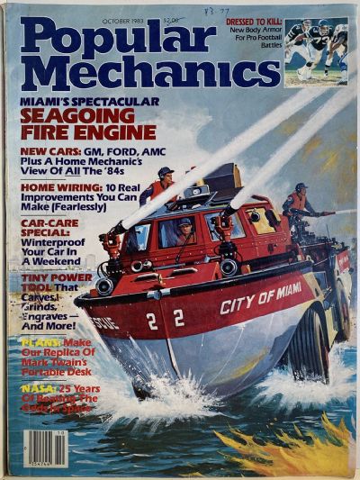 VINTAGE MAGAZINE: Popular Mechanics - Vol. 160, No. 4 - October 1983 