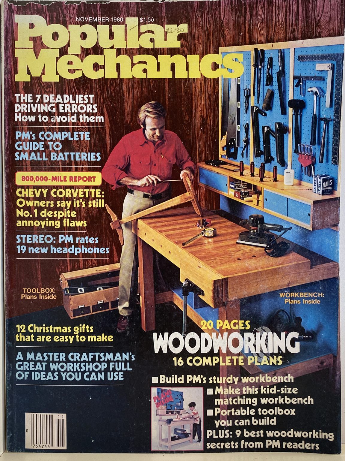 VINTAGE MAGAZINE: Popular Mechanics - Vol. 154, No. 5 - November 1980