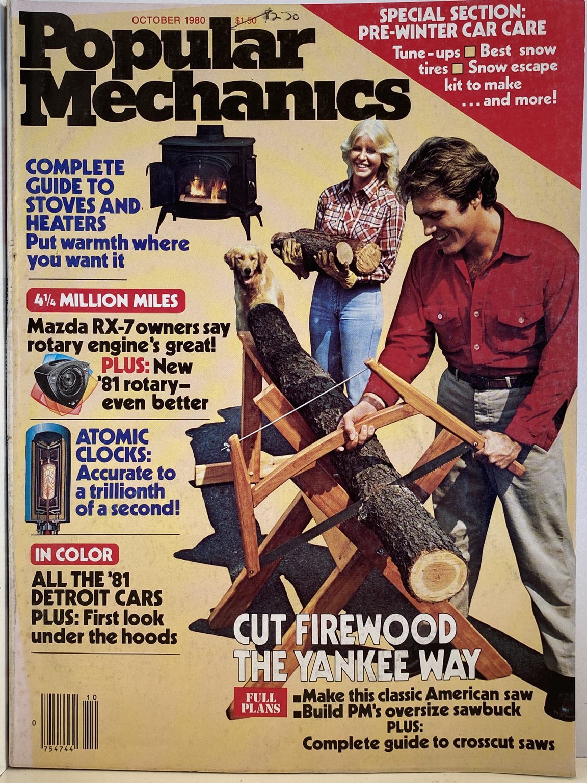 VINTAGE MAGAZINE: Popular Mechanics - Vol. 154, No. 4 - October 1980