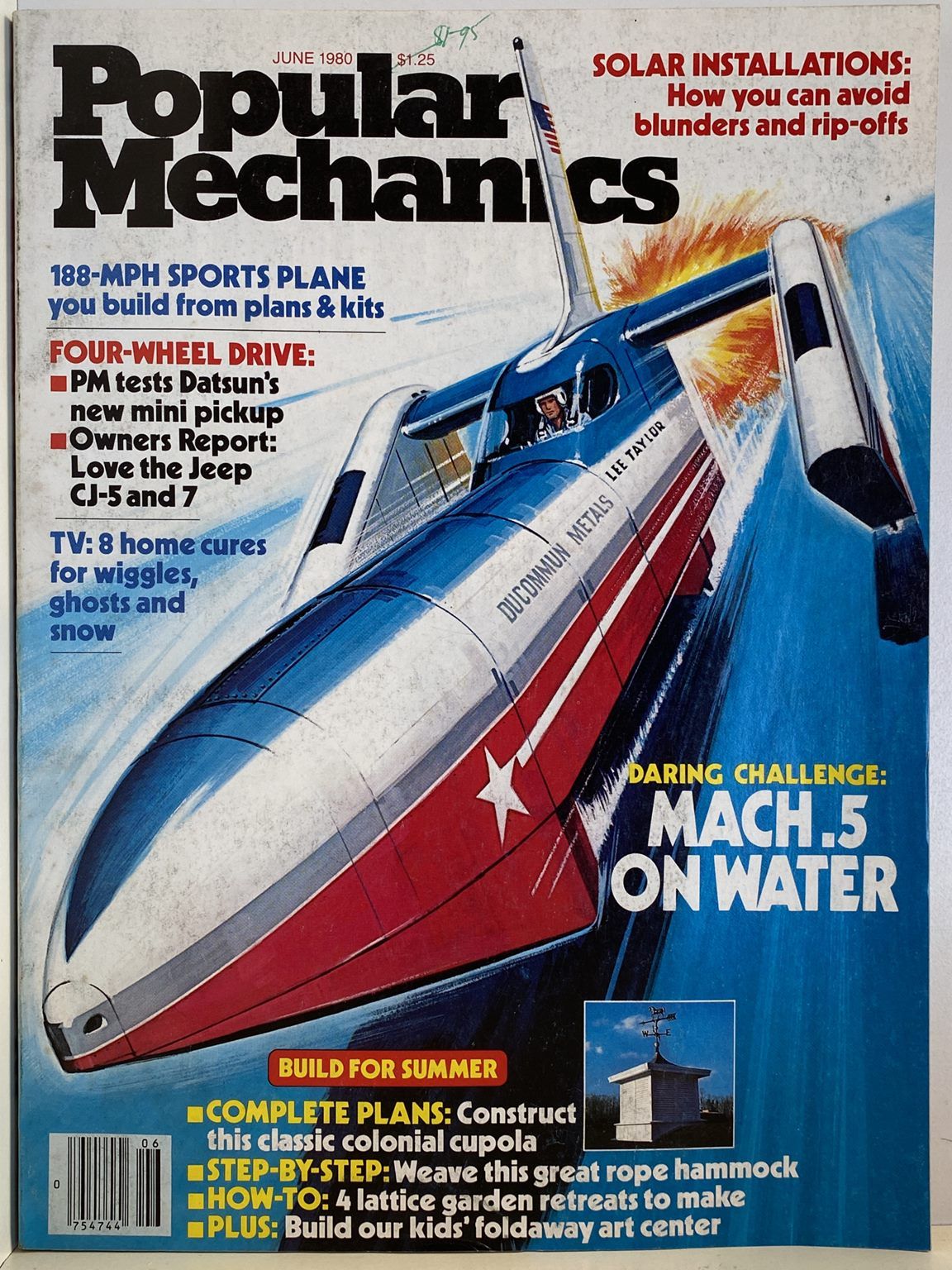 VINTAGE MAGAZINE: Popular Mechanics - Vol. 153, No. 6 - June 1980