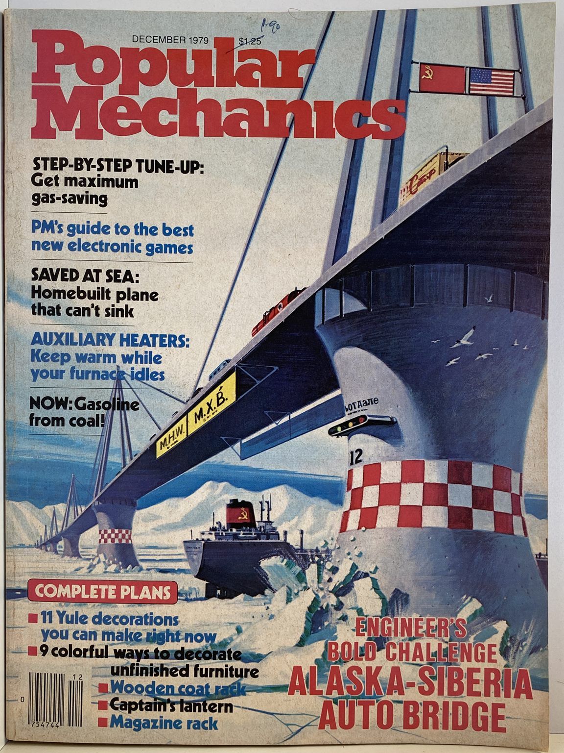 VINTAGE MAGAZINE: Popular Mechanics - Vol. 152, No. 6 - December 1979