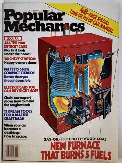 VINTAGE MAGAZINE: Popular Mechanics - Vol. 152, No. 4 - October 1979 