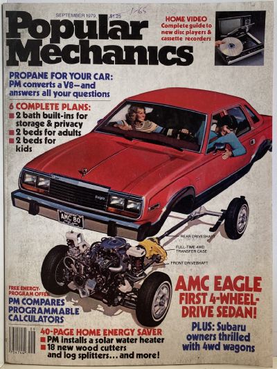VINTAGE MAGAZINE: Popular Mechanics - Vol. 152, No. 3 - September 1979 
