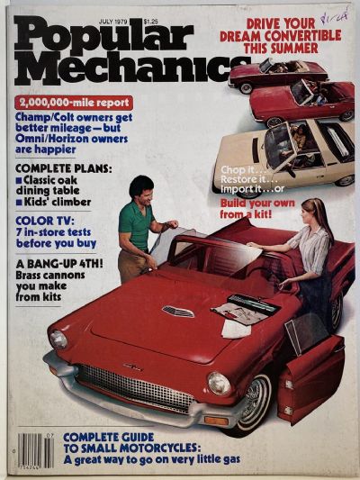 VINTAGE MAGAZINE: Popular Mechanics - Vol. 152, No. 1 - July 1979 