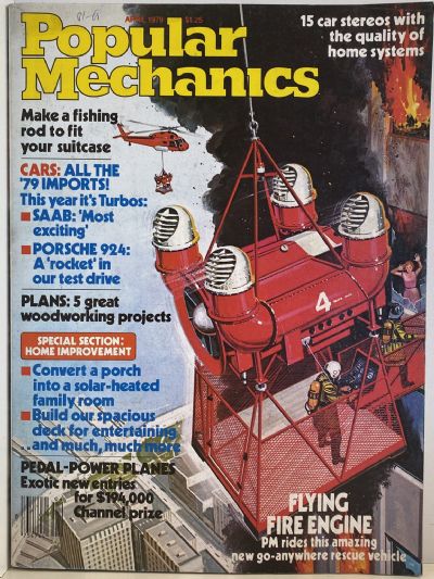 VINTAGE MAGAZINE: Popular Mechanics - Vol. 151, No. 4 - April 1979 