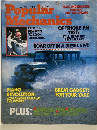 VINTAGE MAGAZINE: Popular Mechanics - Vol. 147, No. 8 - August 1978 