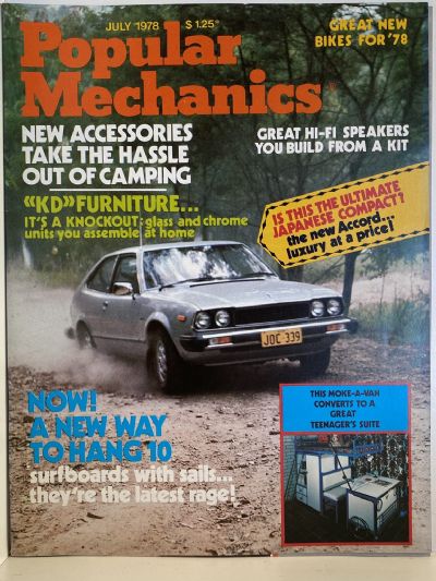 VINTAGE MAGAZINE: Popular Mechanics - Vol. 147, No. 7 - July 1978 