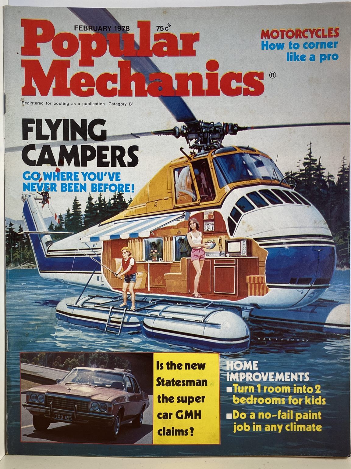 VINTAGE MAGAZINE: Popular Mechanics - Vol. 147, No. 5 - February 1978