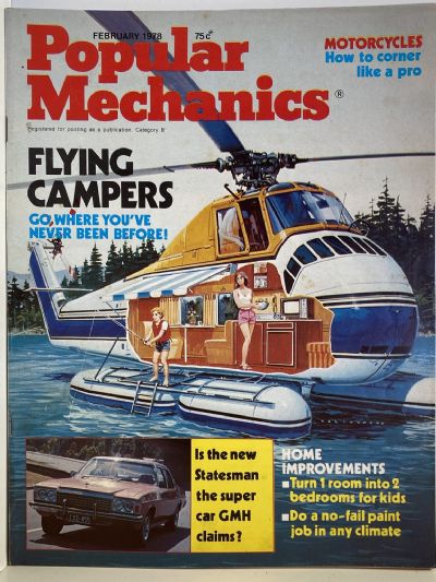 VINTAGE MAGAZINE: Popular Mechanics - Vol. 147, No. 5 - February 1978 