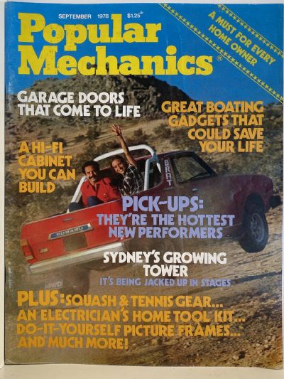 VINTAGE MAGAZINE: Popular Mechanics - Vol. 147, No. 9 - September 1978 