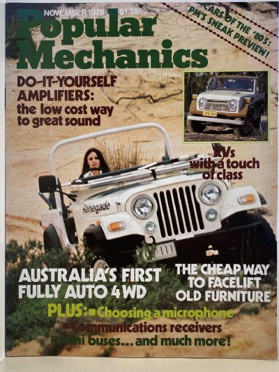 VINTAGE MAGAZINE: Popular Mechanics - Vol. 147, No. 11 - November 1978 