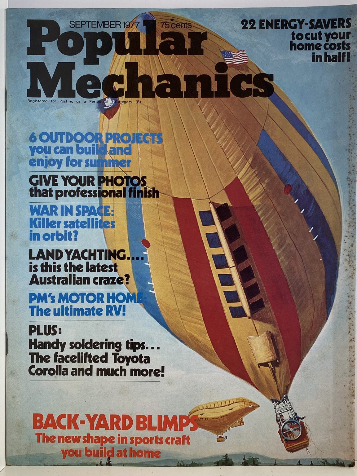 VINTAGE MAGAZINE: Popular Mechanics - Vol. 146, No. 9 - September 1977