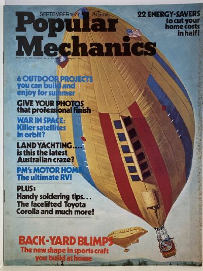 VINTAGE MAGAZINE: Popular Mechanics - Vol. 146, No. 9 - September 1977 
