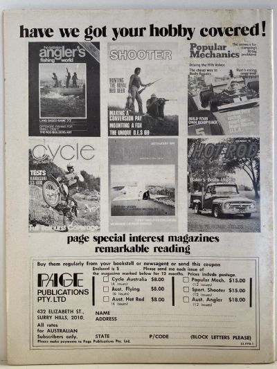 VINTAGE MAGAZINE: Popular Mechanics - Vol. 146, No. 9 - September 1977