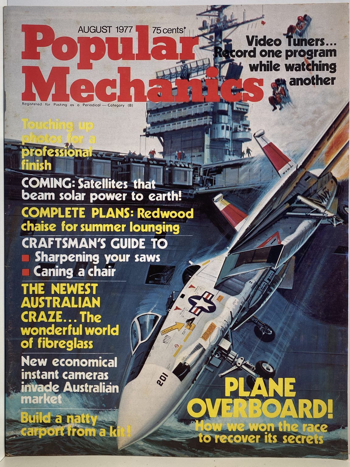 VINTAGE MAGAZINE: Popular Mechanics - Vol. 146, No. 8 - August 1977