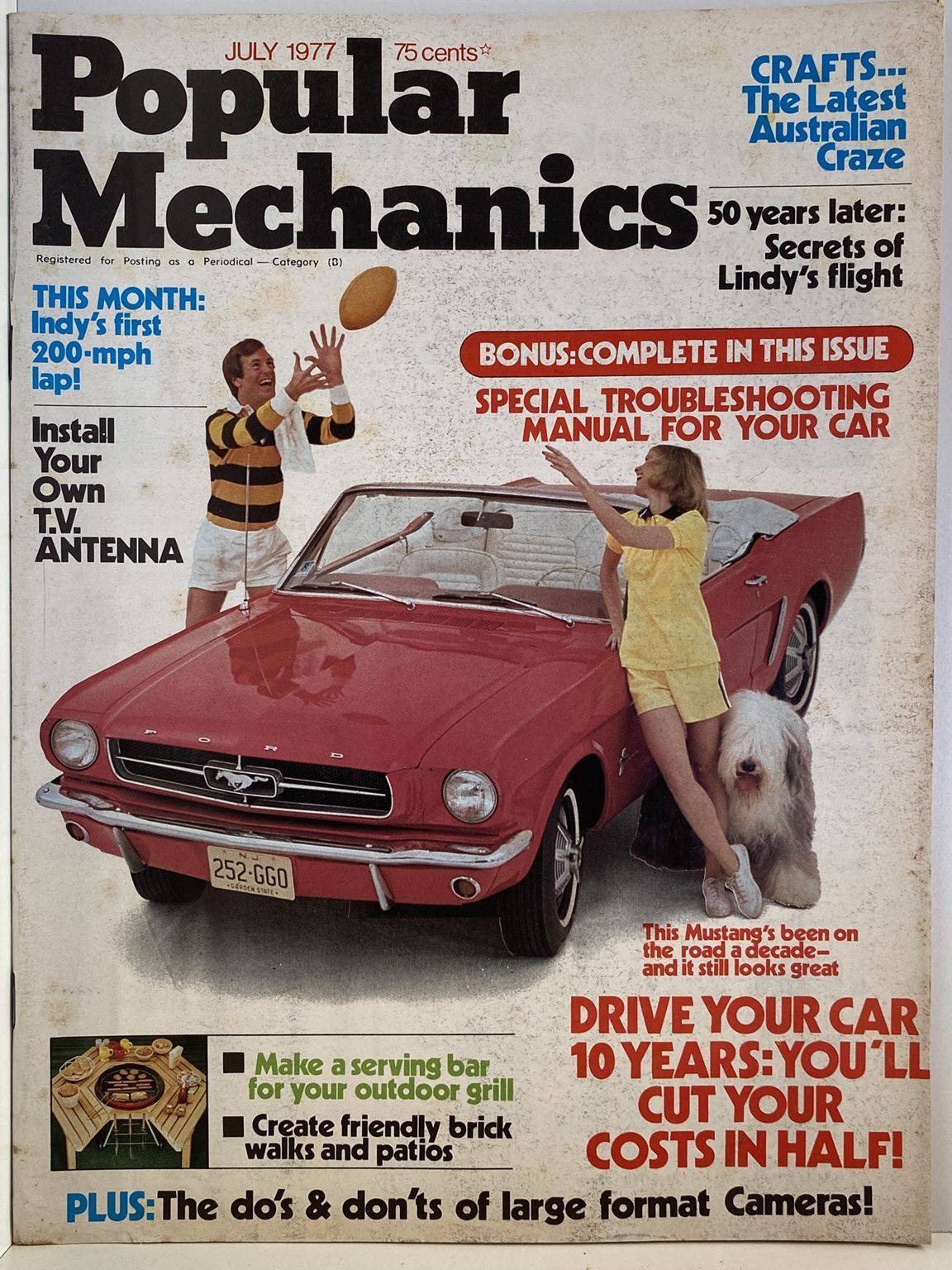 VINTAGE MAGAZINE: Popular Mechanics - Vol. 146, No. 7 - July 1977