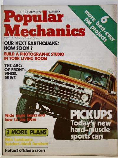 VINTAGE MAGAZINE: Popular Mechanics - Vol. 146, No. 2 - February 1977 