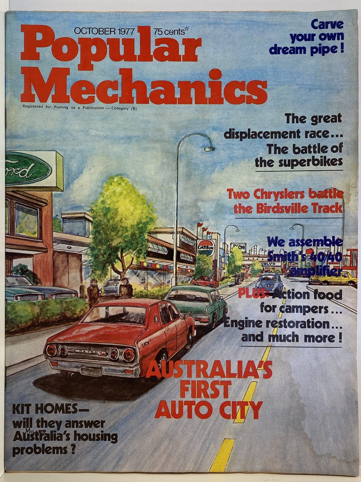 VINTAGE MAGAZINE: Popular Mechanics - Vol. 146, No. 10 - October 1977
