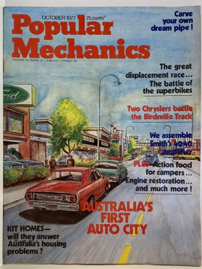 VINTAGE MAGAZINE: Popular Mechanics - Vol. 146, No. 10 - October 1977 