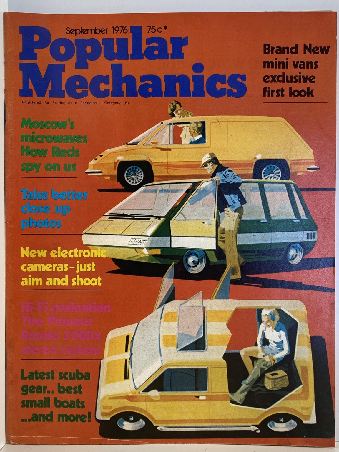 VINTAGE MAGAZINE: Popular Mechanics - Vol. 145, No. 9 - September 1976