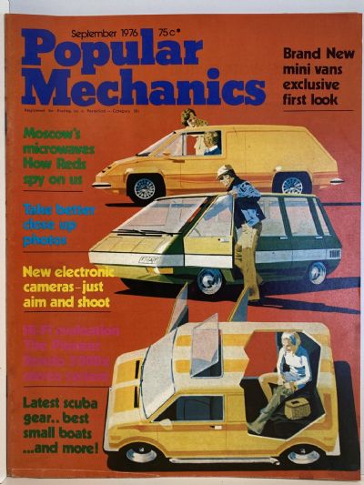 VINTAGE MAGAZINE: Popular Mechanics - Vol. 145, No. 9 - September 1976 