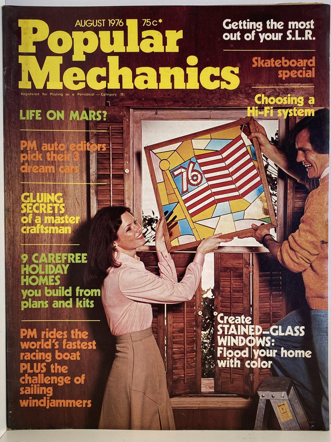 VINTAGE MAGAZINE: Popular Mechanics - Vol. 145, No. 7 - August 1976