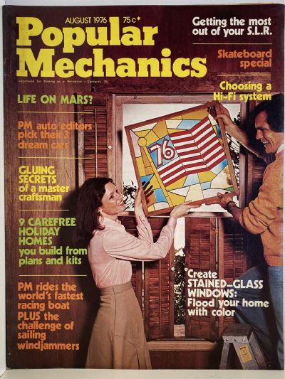 VINTAGE MAGAZINE: Popular Mechanics - Vol. 145, No. 7 - August 1976 