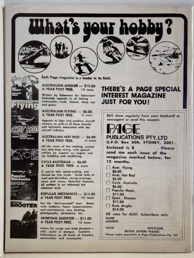 VINTAGE MAGAZINE: Popular Mechanics - Vol. 145, No. 7 - August 1976