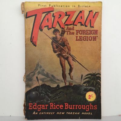 TARZAN BOOKS : 9 vintage titles