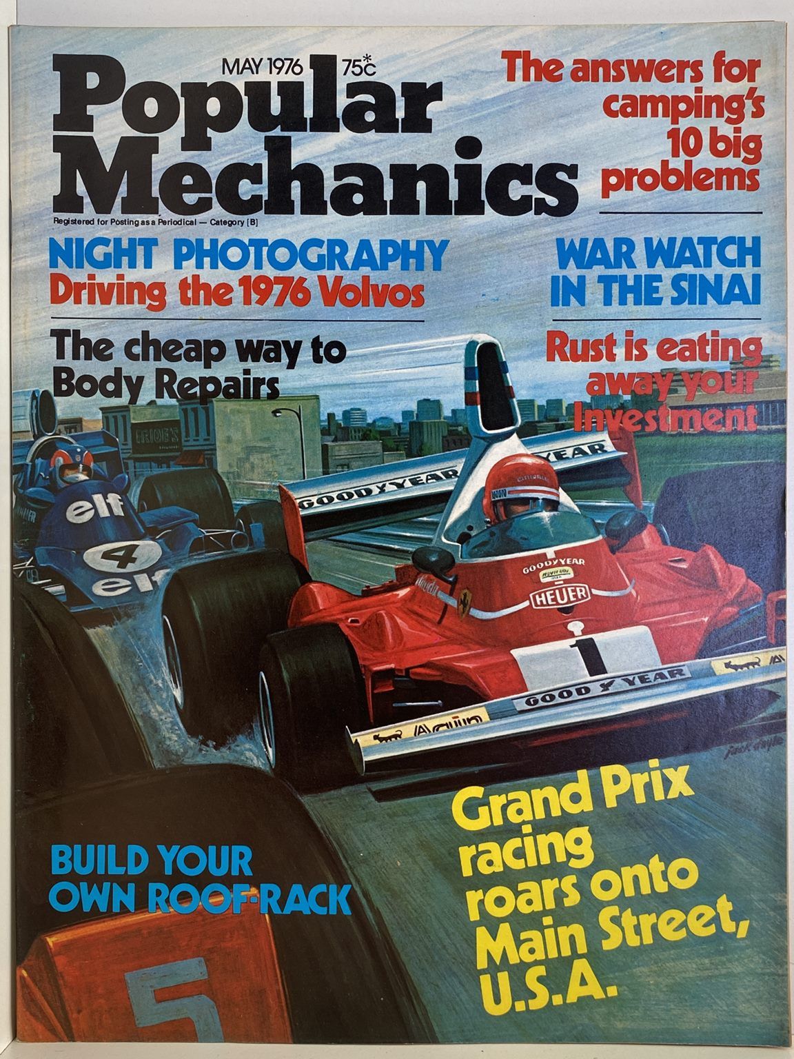VINTAGE MAGAZINE: Popular Mechanics - Vol. 145, No. 3 - May 1976