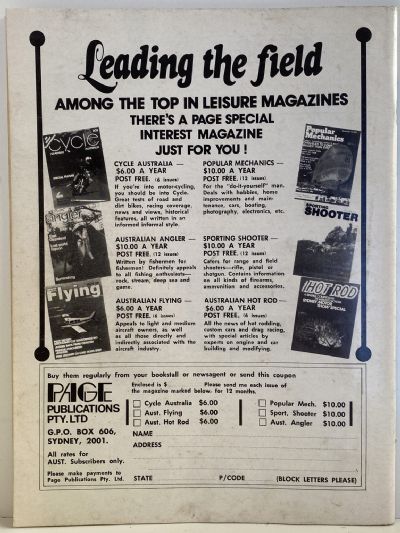 VINTAGE MAGAZINE: Popular Mechanics - Vol. 145, No. 2 - April 1976