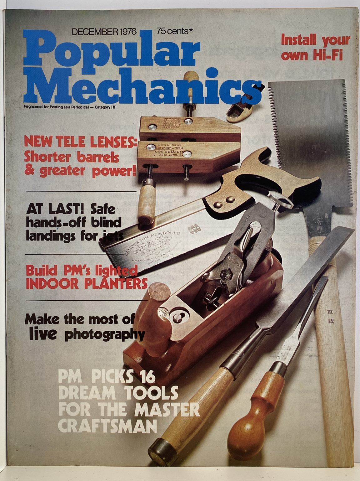 VINTAGE MAGAZINE: Popular Mechanics - Vol. 145, No. 12 - December 1976