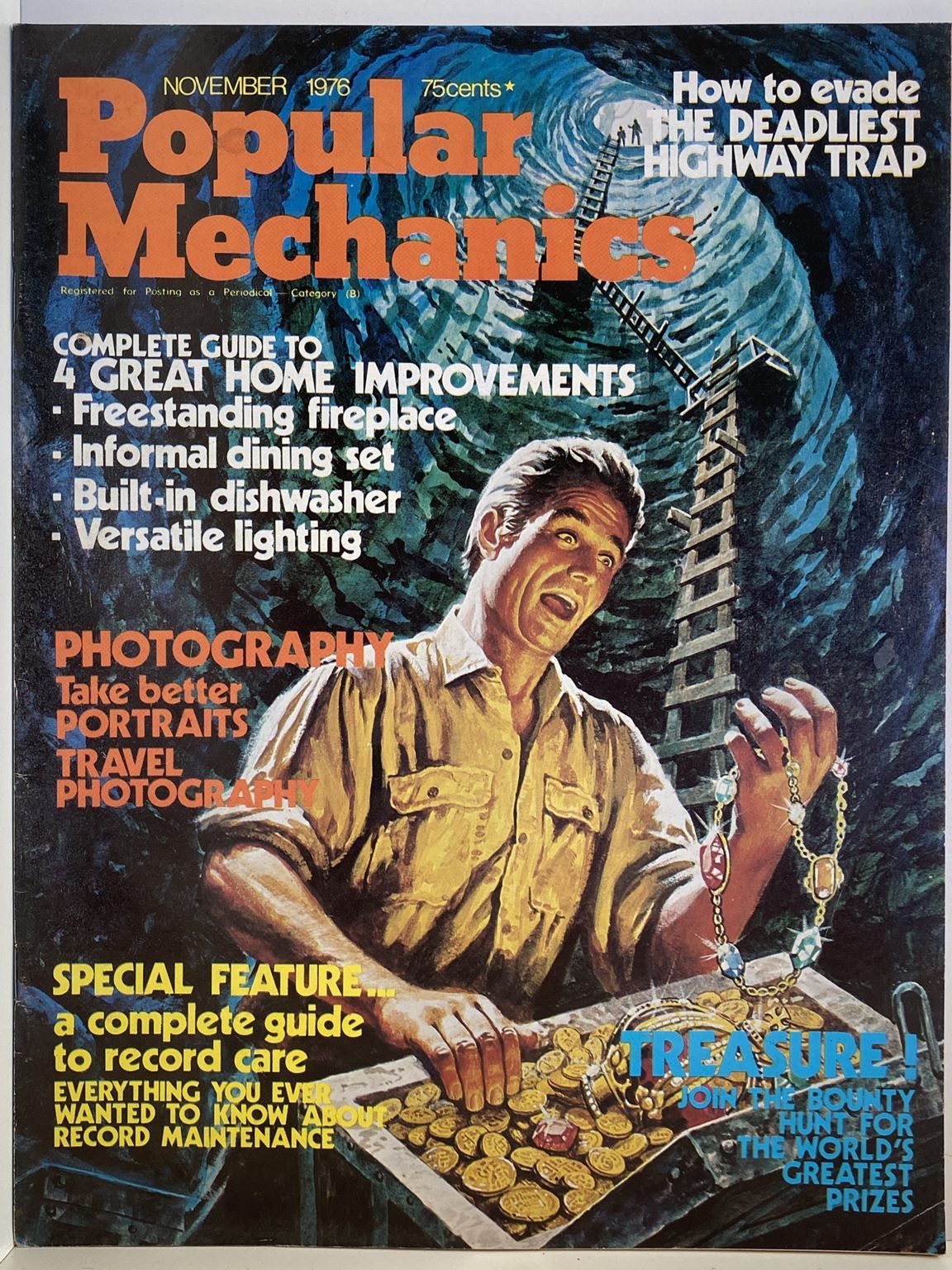 VINTAGE MAGAZINE: Popular Mechanics - Vol. 145, No. 11 - November 1976