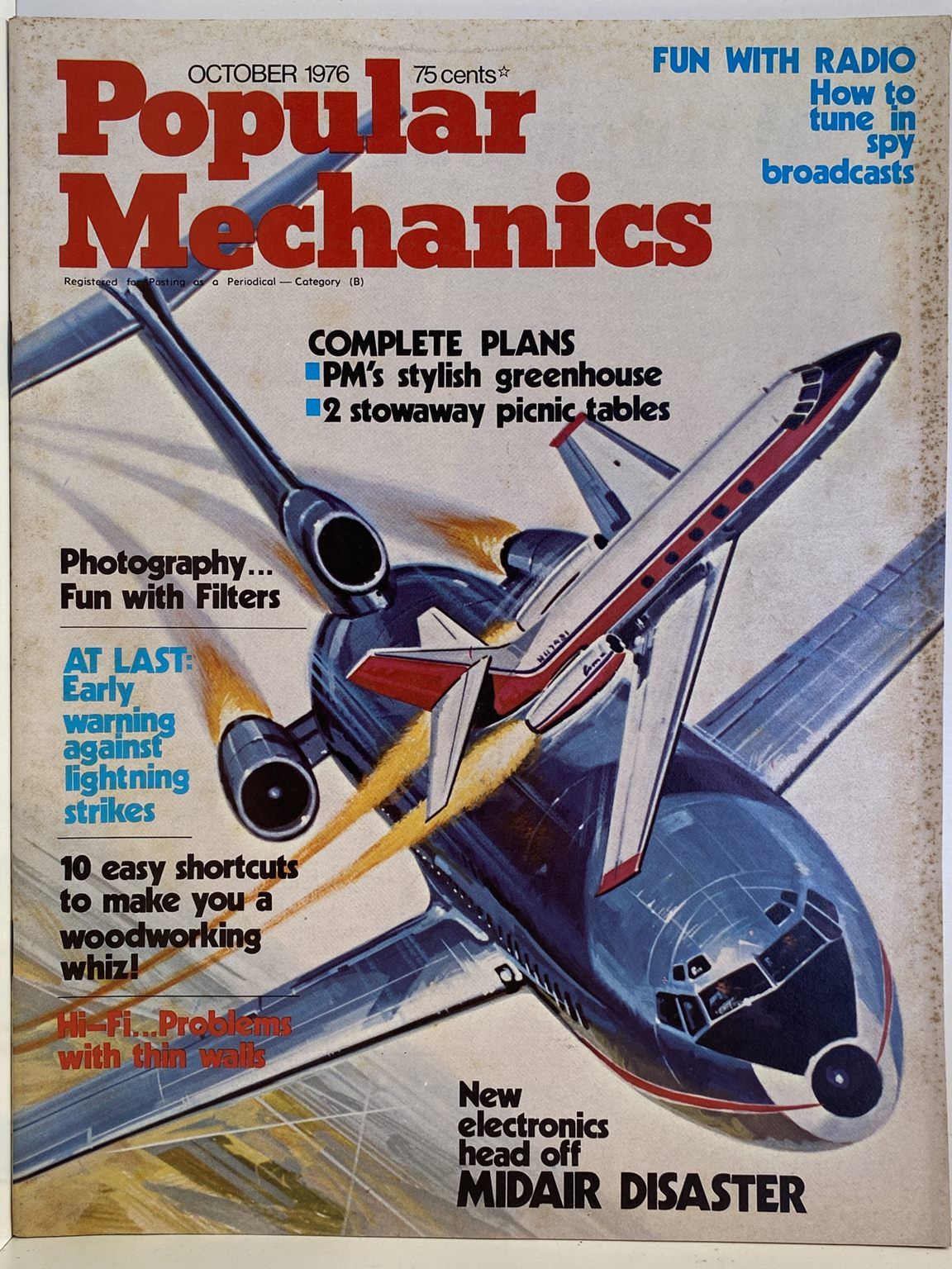 VINTAGE MAGAZINE: Popular Mechanics - Vol. 145, No. 10 - October 1976