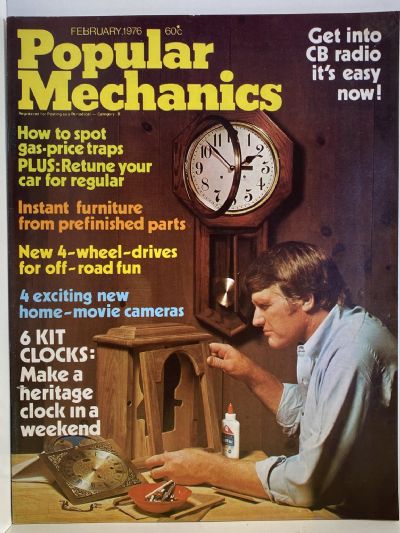 VINTAGE MAGAZINE: Popular Mechanics - Vol. 144, No. 6 - February 1976 