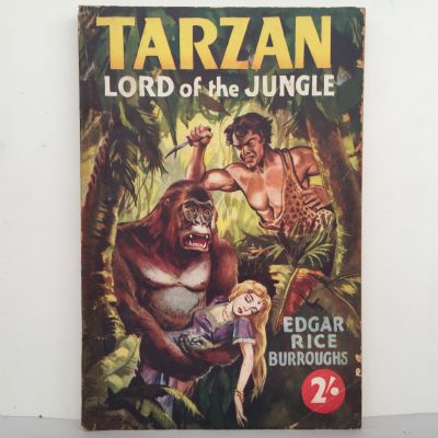 TARZAN BOOKS : 9 vintage titles