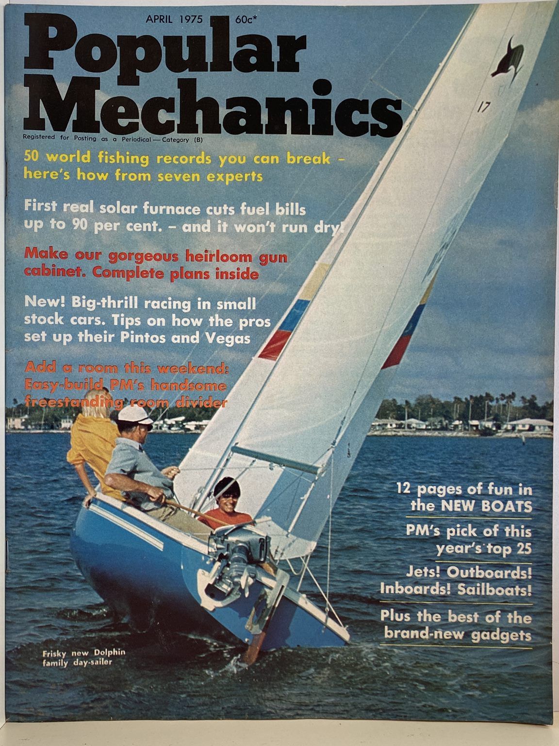 VINTAGE MAGAZINE: Popular Mechanics - Vol. 143, No. 4 - April 1975